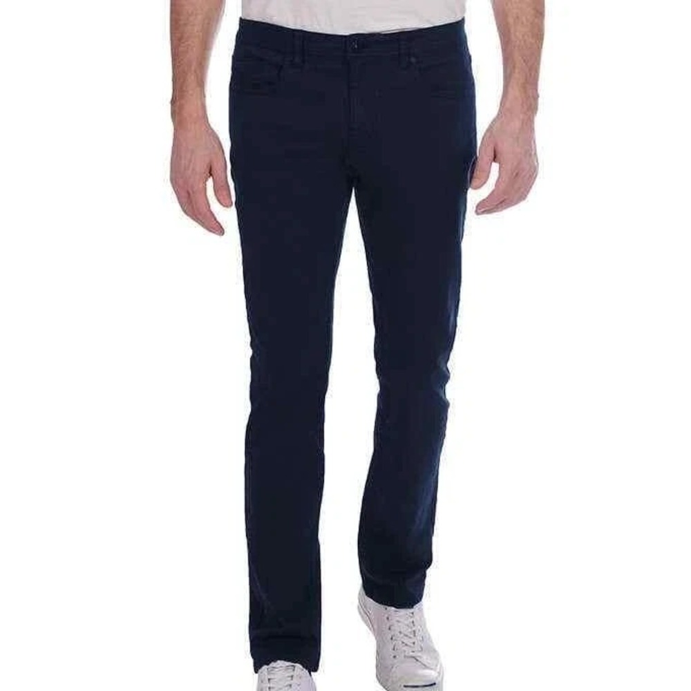 Jachs Men's 5 Pocket Stretch Pant Navy 38x30